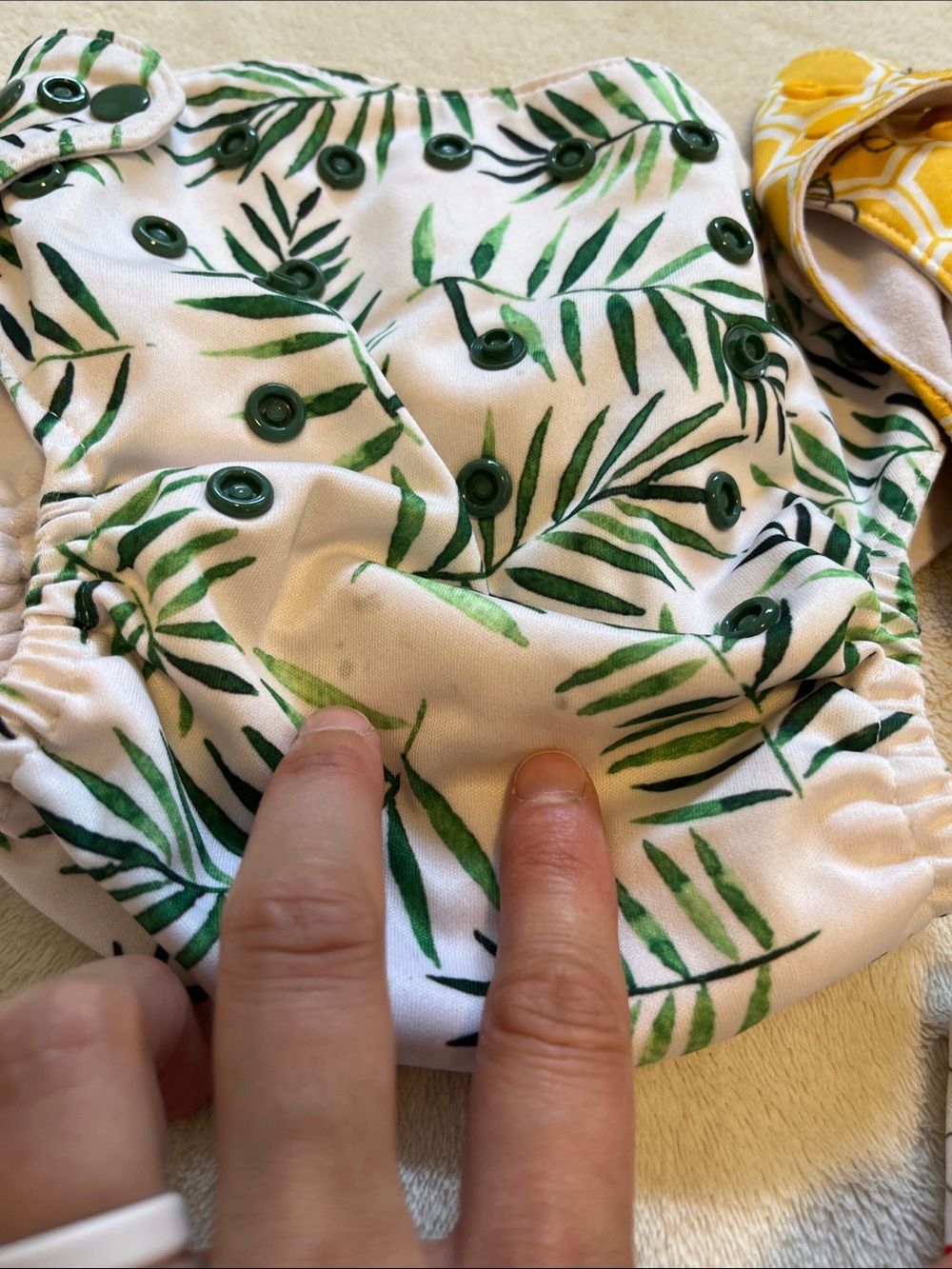 Nora’s Nursery | Adjustable Cloth Diapers Multi-color Lot & Inserts - Picture 3 of 6